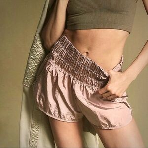NWOT Free People FP Movement Way Home Shorts in Moonlight Mauve